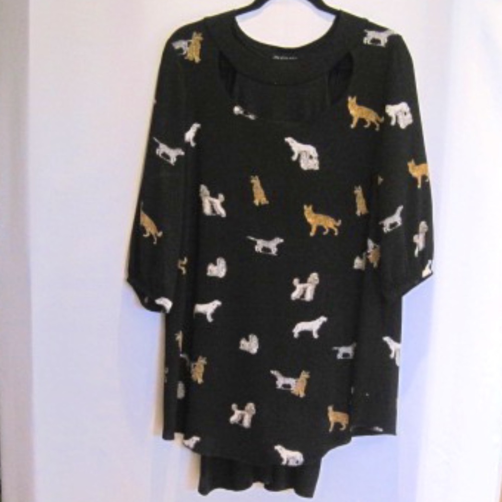 MYCO ANNA  Layered Tunic Top